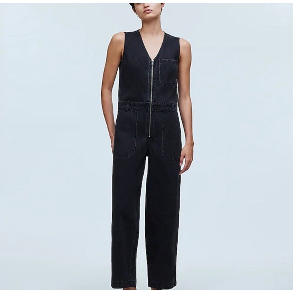 Madewell Black Jumpsuit